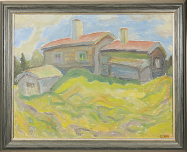Emil Clahr - Swedish Rural Landscape “Fäbodar”