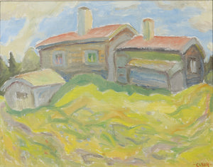 Emil Clahr - Swedish Rural Landscape “Fäbodar”