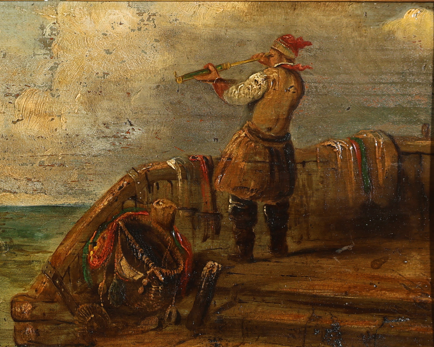 19th Century Figure with Telescope