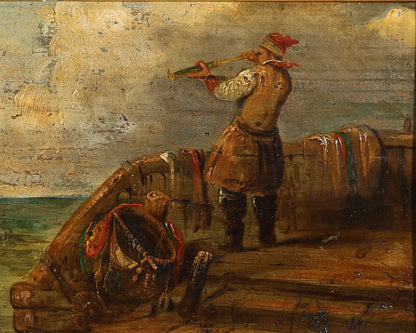 19th Century Figure with Telescope